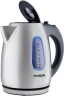 Чайник электрический Hyundai HYK-S2402 1.7л. 2200Вт серебристый матовый/черный корпус: металл  
