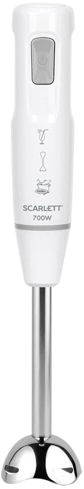 Блендер погружной Scarlett SC-HB42S13 700Вт белый  
