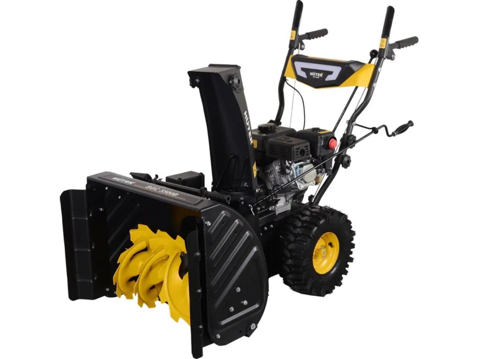 Бензиновый снегоуборщик Huter SGC 5500B бензиновый 7.5л.с самоходный