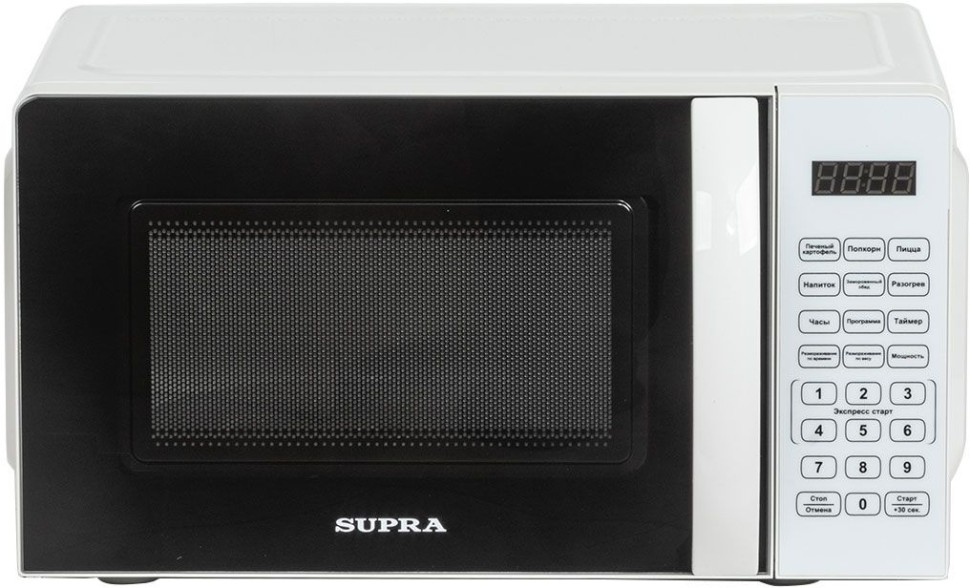 Микроволновая Печь Supra 20SW25 20л. 700Вт белый