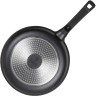 Сковорода Taller Elements TR-44254 круглая 28см покрытие: Greblon C3 ручка несъемная (без крышки) черный (44254)