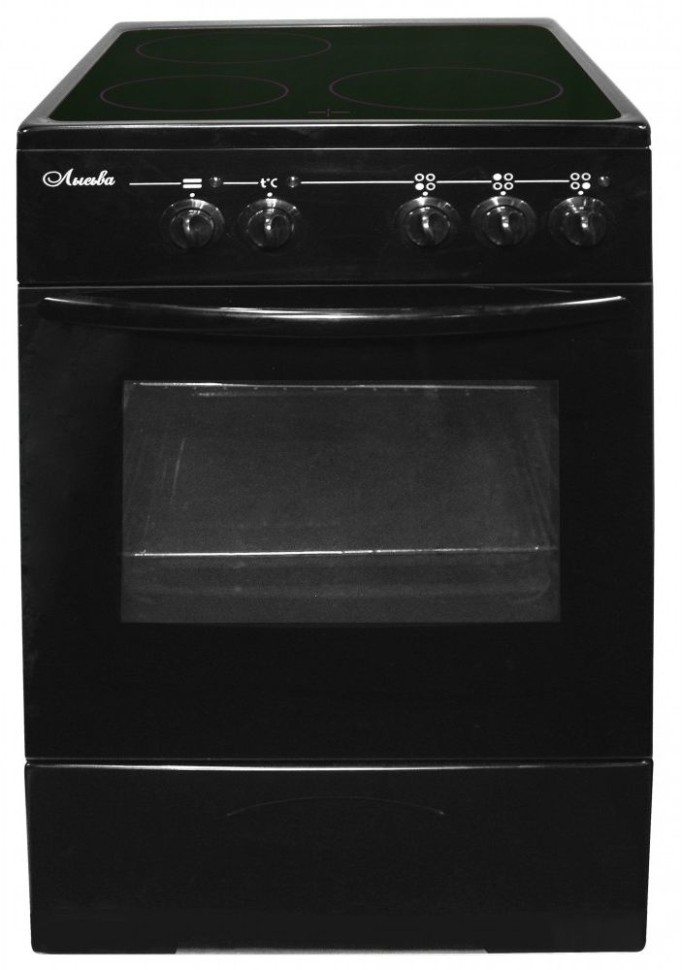 Плита Электрическая Лысьва EF3001MK00 черный стеклокерамика (без крышки)  