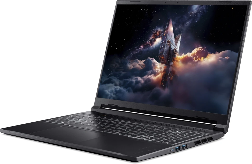 Ноутбук Acer Nitro V 16S ANV16S-41-R4WA Ryzen 7 260 16Gb SSD1Tb NVIDIA GeForce RTX 5060 8Gb 16" IPS WUXGA (1920x1200) без ОС black WiFi BT Cam (NH.U03CD.004)  
