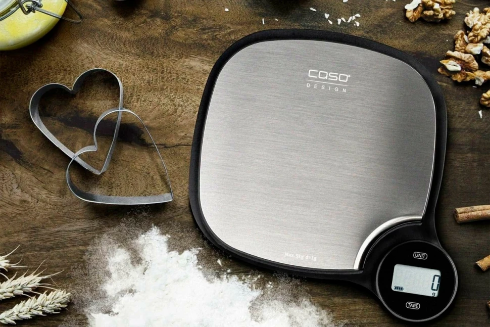 Весы кухонные электронные Caso Kitchen EcoMaster макс.вес:5кг стальной