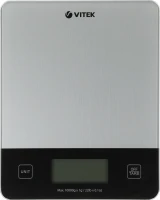 Весы кухонные электронные Vitek VT-8010 макс.вес:10кг серый