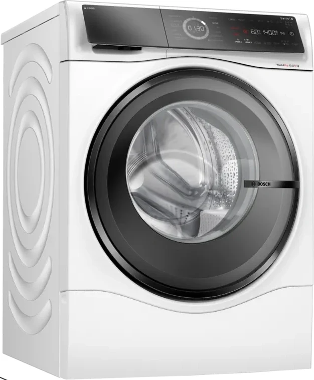 Стиральная машина Bosch Serie 8 WNC254A0SN пан.швед. загр.фронтальная макс.:10.5кг (с сушкой) белый  