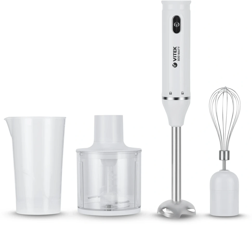 Блендер погружной Vitek VT-3409 800Вт разноцветный  
