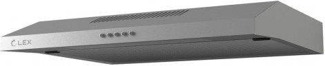 Вытяжка козырьковая Lex S 500 IX нержавеющая сталь управление: кнопочное (1 мотор)