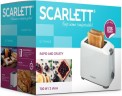 Тостер Scarlett SC-TM11019 700Вт белый