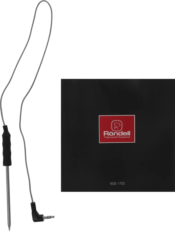 Электрогриль Rondell RDE-1702 2200Вт серебристый  