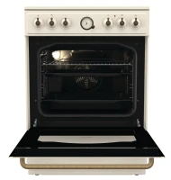 Плита Электрическая Gorenje GECS6B70CLI бежевый стеклокерамика (без крышки)