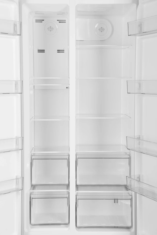 Холодильник Kraft KF-MS5701BI 2-хкамерн. черный инвертер