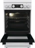 Плита Комбинированная Gorenje GK5C42WF-B белый (металлическая крышка) реш.чугун  
