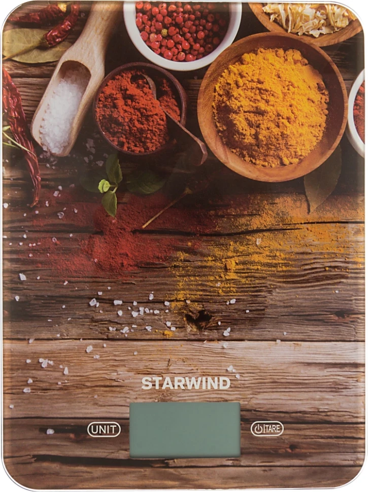 Весы кухонные электронные Starwind SSK3358 макс.вес:5кг