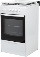 Плита Газовая Darina 1B1 GM 441 008 W белый/черный (стеклянная крышка) реш.чугун