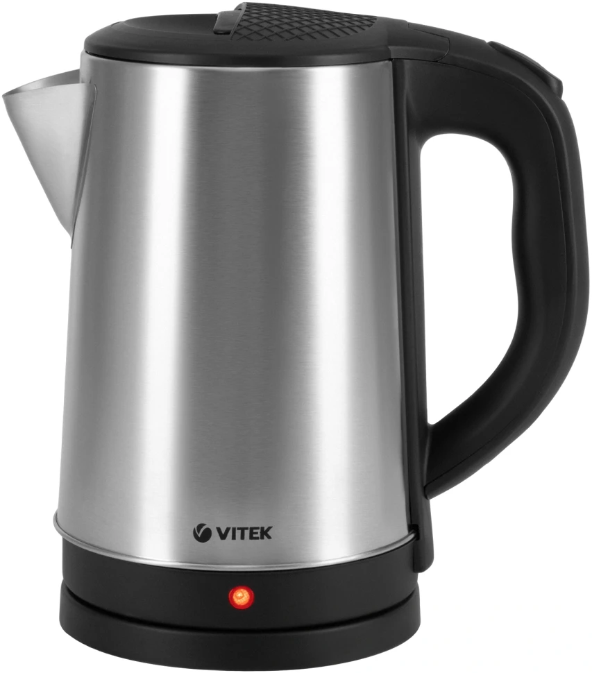 Чайник электрический Vitek VT-1150 1.8л. 1700Вт серебристый корпус: нерж.сталь  