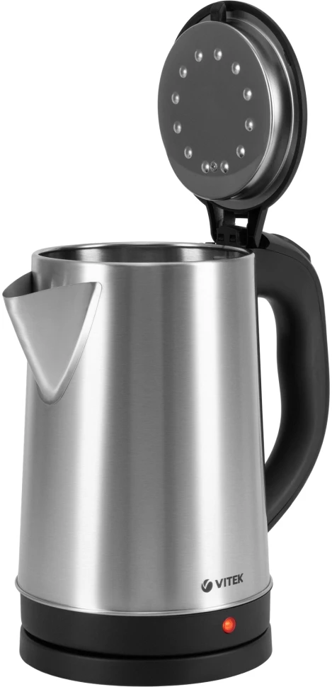 Чайник электрический Vitek VT-1150 1.8л. 1700Вт серебристый корпус: нерж.сталь  