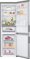 Холодильник LG GC-B459ANMW 2-хкамерн. серебристый инвертер