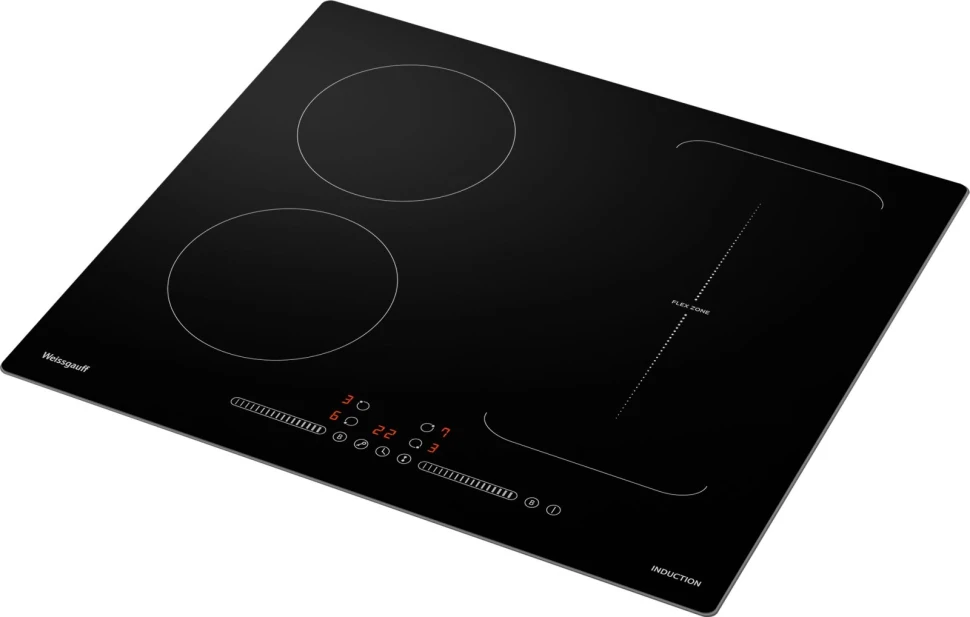 Индукционная варочная поверхность Weissgauff HI 643 BY черный  