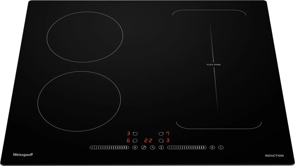 Индукционная варочная поверхность Weissgauff HI 643 BY черный  