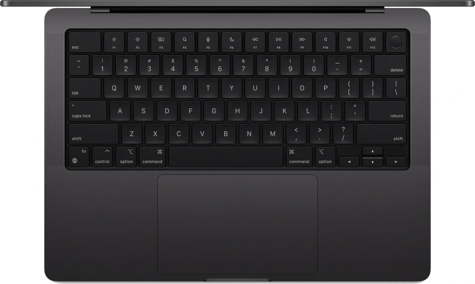 Ноутбук Apple MacBook Pro A3401 M4 Pro 12 core 24Gb SSD512Gb/16 core GPU 14.2" Liquid Retina XDR (3024x1964) macOS black WiFi BT Cam (MX2H3HN/A)  