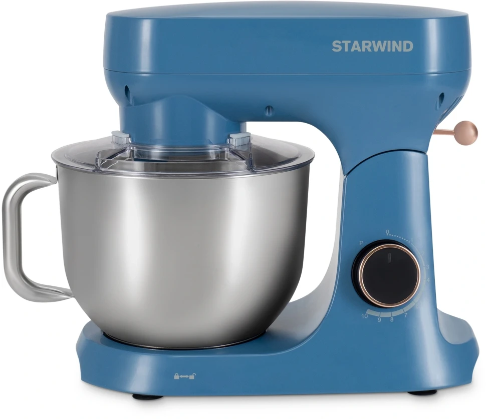 Миксер планетарный Starwind SPM4172 1800Вт васильковый