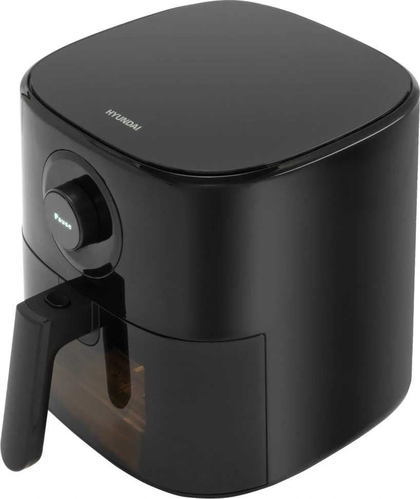 Аэрогриль Hyundai HYF-5003 5.5л 1500Вт черный/черный