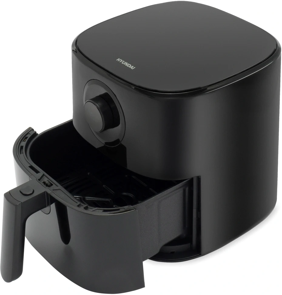 Аэрогриль Hyundai HYF-5003 5.5л 1500Вт черный/черный