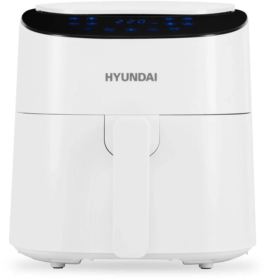 Аэрогриль Hyundai HYF-4055 4.3л 1500Вт белый/черный  