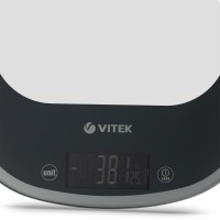 Весы кухонные электронные Vitek Graphite VT-8013 макс.вес:10кг