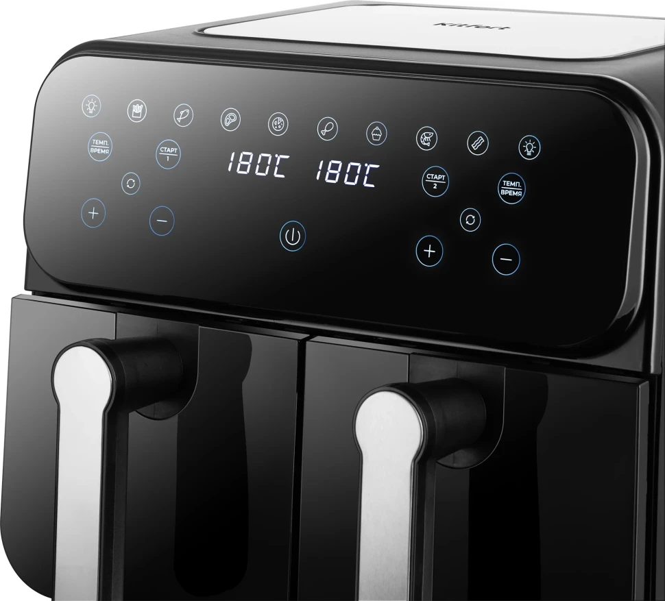 Аэрогриль Kitfort КТ-2271 2400Вт черный  