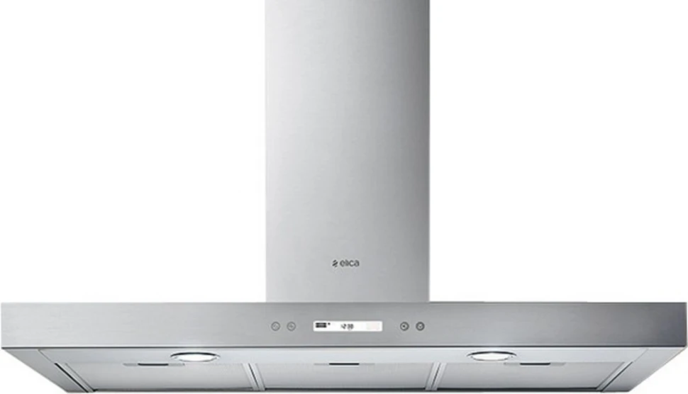 Вытяжка каминная Elica Spot Plus IX/A/90 нержавеющая сталь управление: кнопочное (1 мотор)  