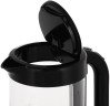 Чайник электрический Bosch TWK70B03 1.7л. 2400Вт черный корпус: стекло  