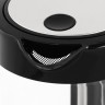 Чайник электрический Bosch TWK70B03 1.7л. 2400Вт черный корпус: стекло  