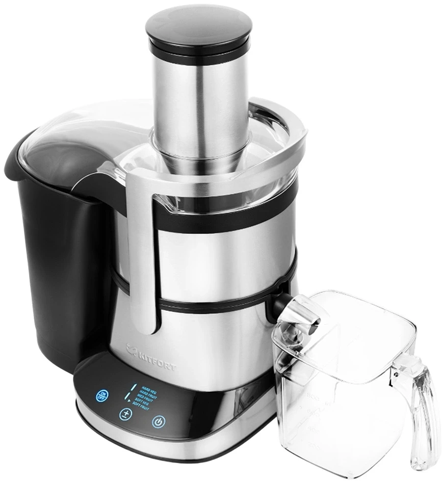 Соковыжималка центробежная Kitfort КТ-1112 1100Вт черный  