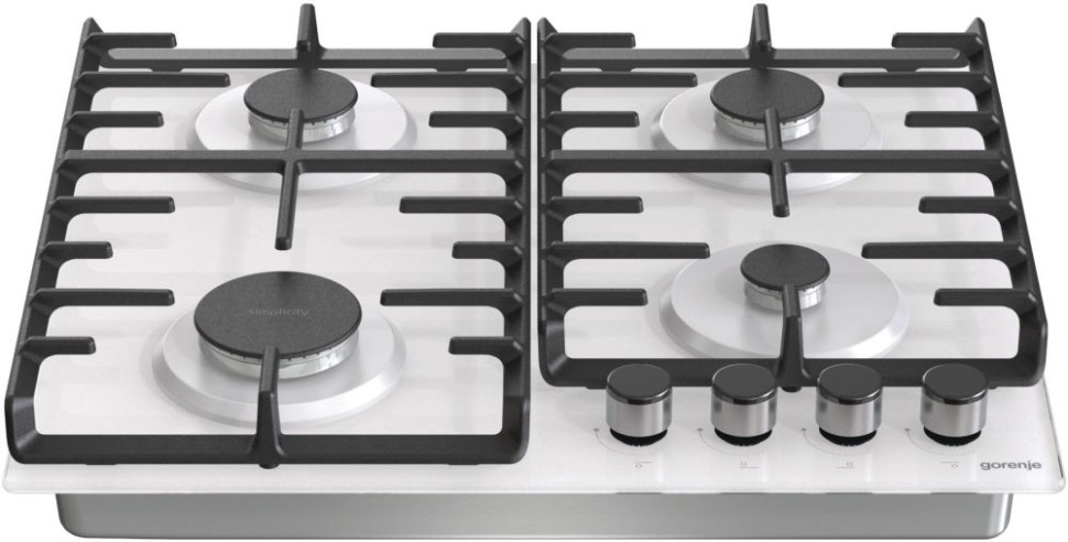 Газовая варочная поверхность Gorenje GT642SYW белый  