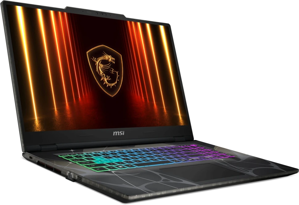 Ноутбук MSI Cyborg 17 B2RWEKG-279XR Core 7 240H 16Gb SSD1Tb NVIDIA GeForce RTX5050 8Gb 17.3" IPS FHD (1920x1080) FreeDOS black WiFi BT Cam (9S7-17U332-279)  