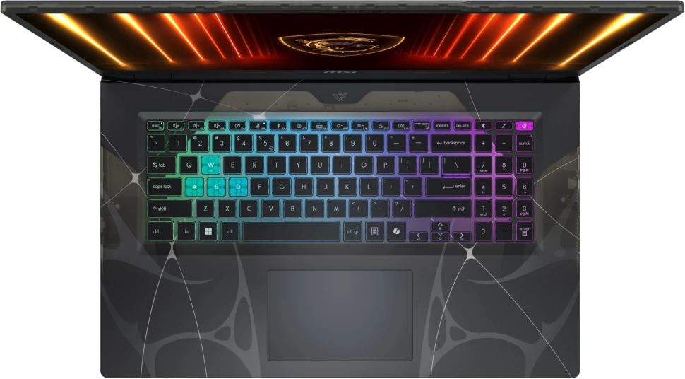 Ноутбук MSI Cyborg 17 B2RWEKG-279XR Core 7 240H 16Gb SSD1Tb NVIDIA GeForce RTX5050 8Gb 17.3" IPS FHD (1920x1080) FreeDOS black WiFi BT Cam (9S7-17U332-279)  