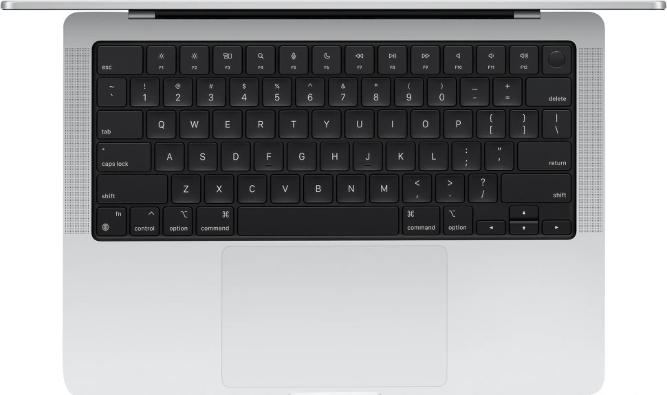 Ноутбук Apple MacBook Pro A3401 M4 Pro 12 core 24Gb SSD512Gb/16 core GPU 14.2" Liquid Retina XDR (3024x1964) macOS silver WiFi BT Cam (MX2E3HN/A)  