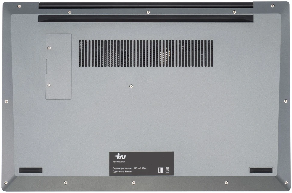 Ноутбук IRU Tactio 15PHR Ryzen 5 7430U 16Gb SSD512Gb AMD Radeon Graphics 15.6" IPS FHD (1920x1080) FreeDOS black WiFi BT Cam 4000mAh (2150146)  