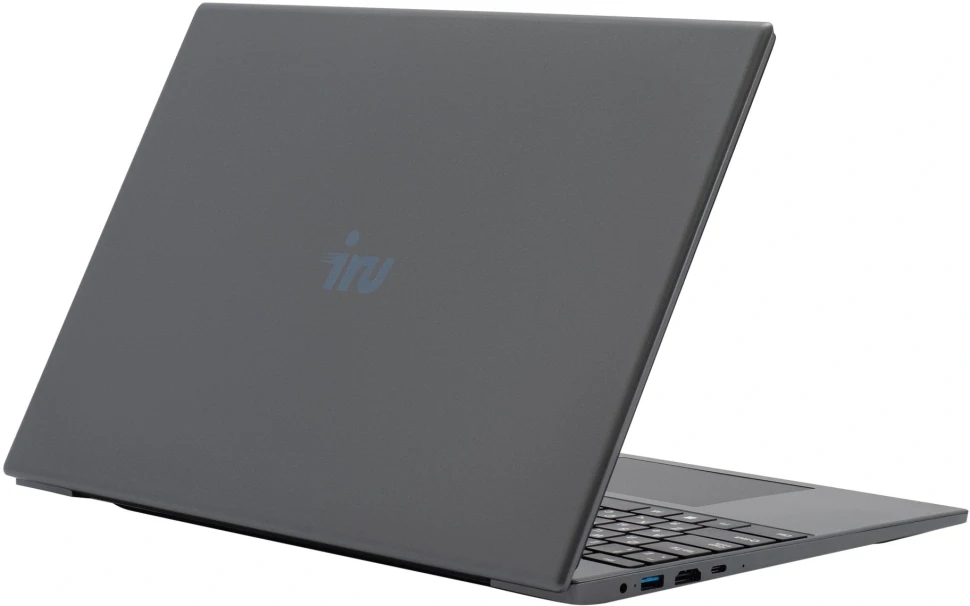Ноутбук IRU Tactio 15PHR Ryzen 5 7430U 16Gb SSD512Gb AMD Radeon Graphics 15.6" IPS FHD (1920x1080) FreeDOS black WiFi BT Cam 4000mAh (2150146)  