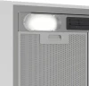 Вытяжка встраиваемая Indesit INAE 52FLS X нержавеющая сталь управление: ползунковое (1 мотор)  