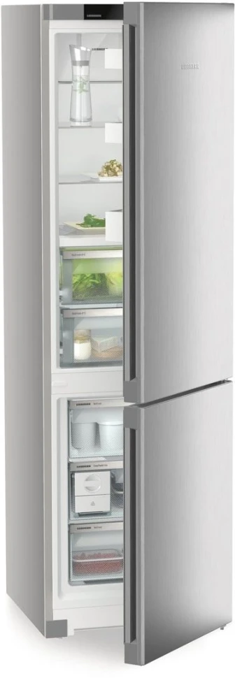 Холодильник Liebherr CBNsfc 572i 2-хкамерн. серебристый