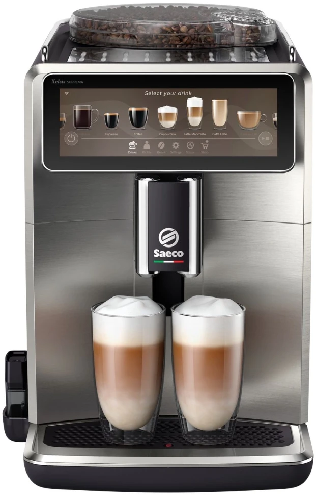 Кофемашина Saeco SM8885/00 1500Вт серебристый