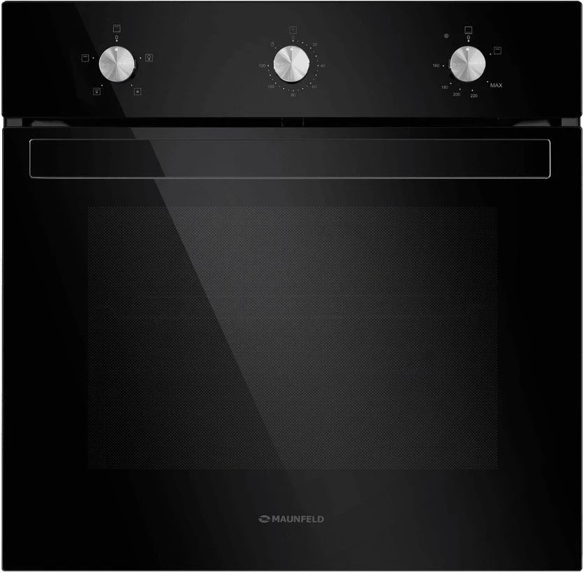 Духовой шкаф Электрический Maunfeld EOGC604BSlim черный