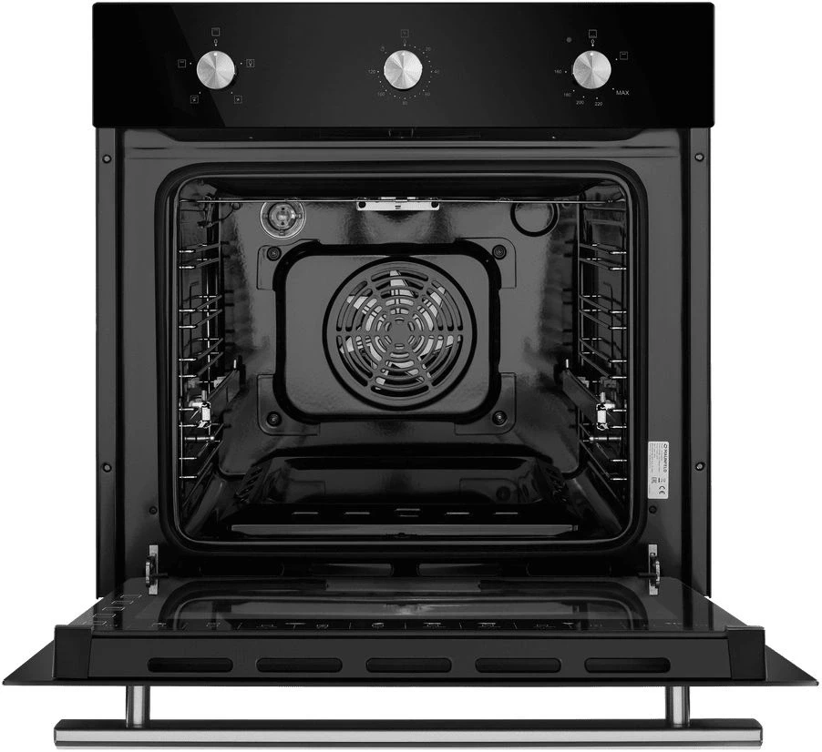 Духовой шкаф Электрический Maunfeld EOGC604BSlim черный