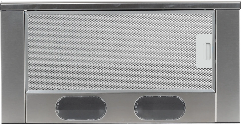 Вытяжка встраиваемая Elikor Интегра 60Н-400-В2Л нержавеющая сталь/нержавеющая сталь управление: кнопочное (1 мотор)  