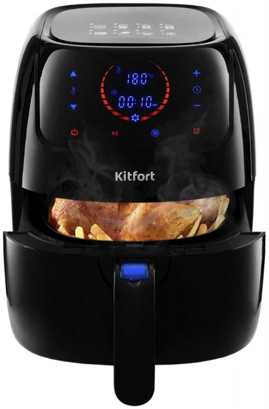 Аэрогриль Kitfort KT-2210 1400Вт черный  