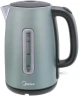 Чайник электрический Midea MK-8025 1.7л. 2200Вт серый корпус: металл/пластик  