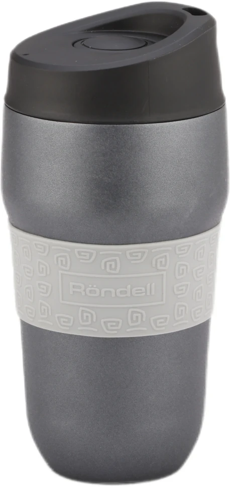 Термокружка для напитков Rondell Filigran RDS-1897 0.32л. темно-серый картонная коробка  